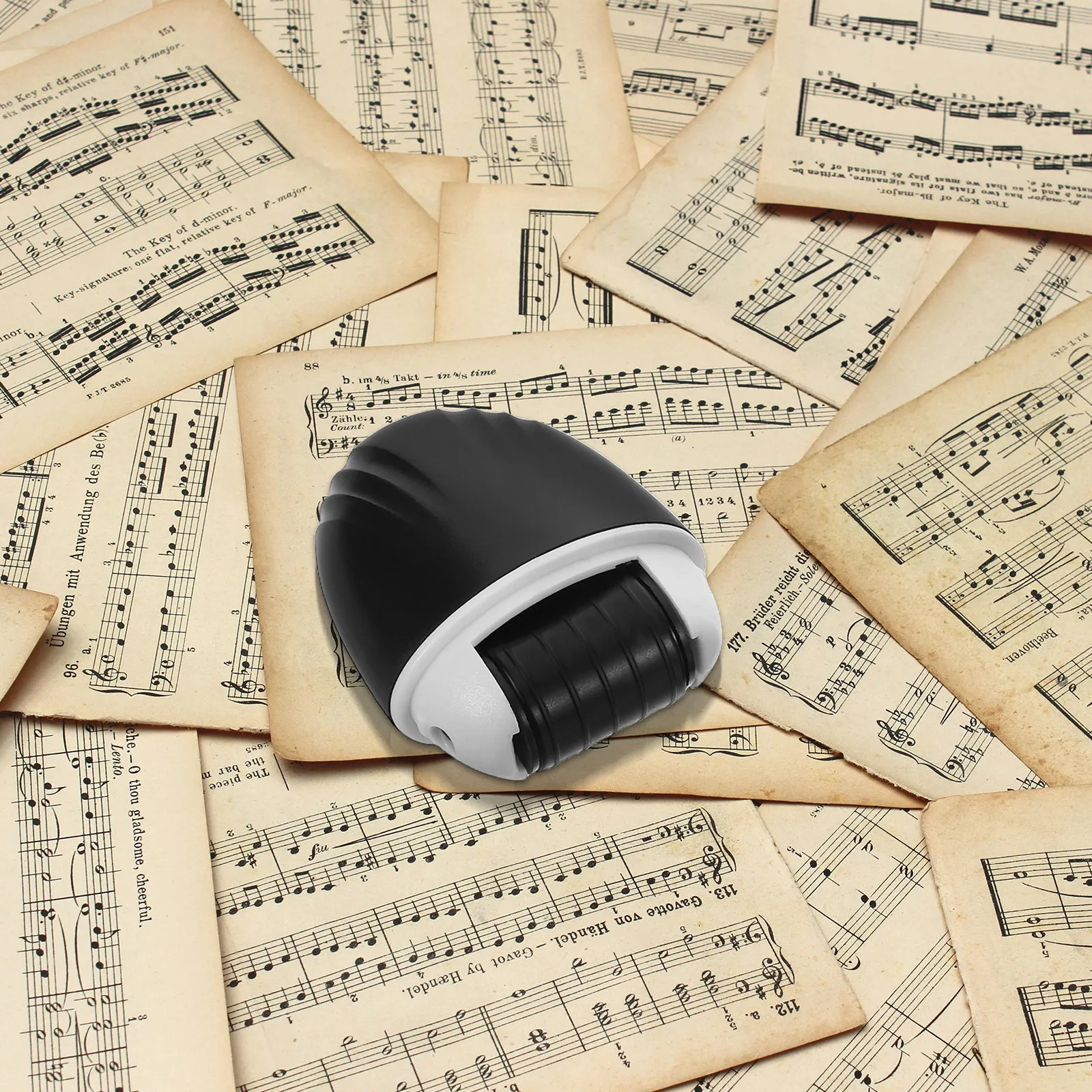 Five-Line Handwriting Rolling Stamp Self Inking Practice Stamp Music Writing Supplies Teachers Classroom Kindergarten