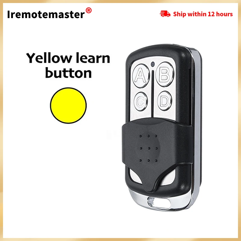 

Rolling Code Universal Garage Door Remote Control for 891LM Security 2.0 Yellow Button Gate Door