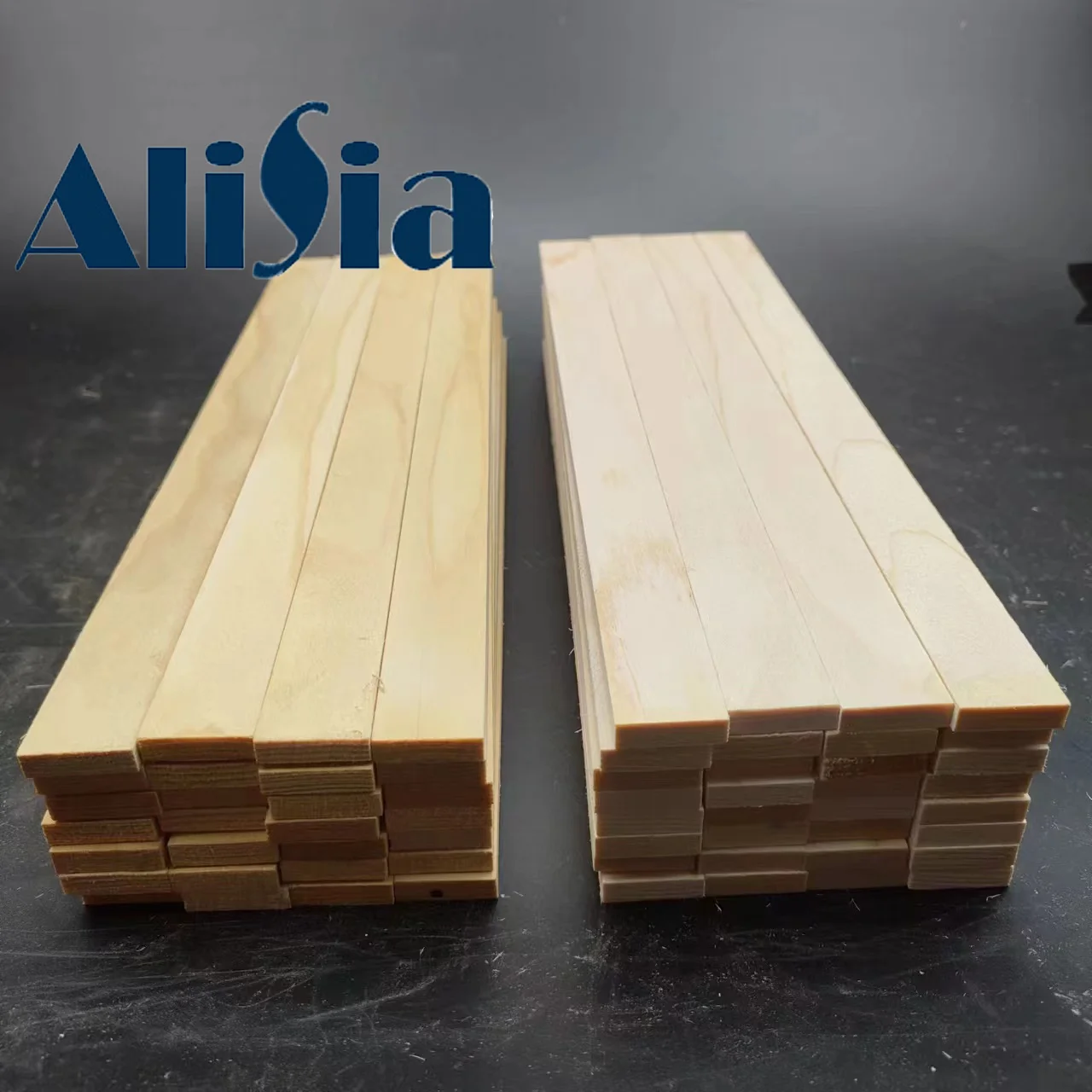 20x Aged Spurce Wood Skrzypce Bass Bar Wewnątrz drewnianych półfabrykatów 310 mm
