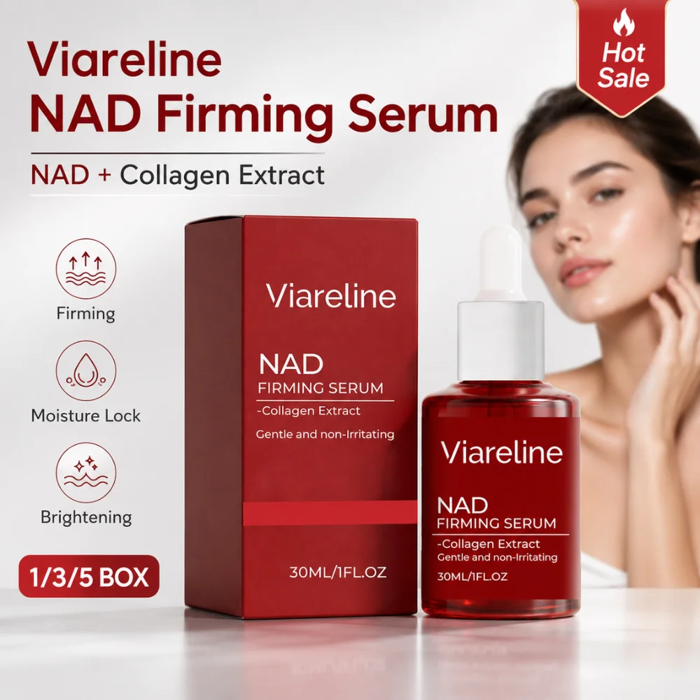 30ml NAD+ Collagen Firming Serum Deep Hydration Lifting Facial Essence for Fine Lines Skin Elasticity Brightening Daily Skincare