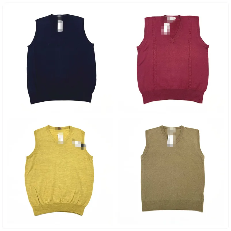 

Винтажный скандинавский пуловер с V-Ne, жилет Fair Isle Color, свитер, лето 2024, женский модный однотонный трикотаж