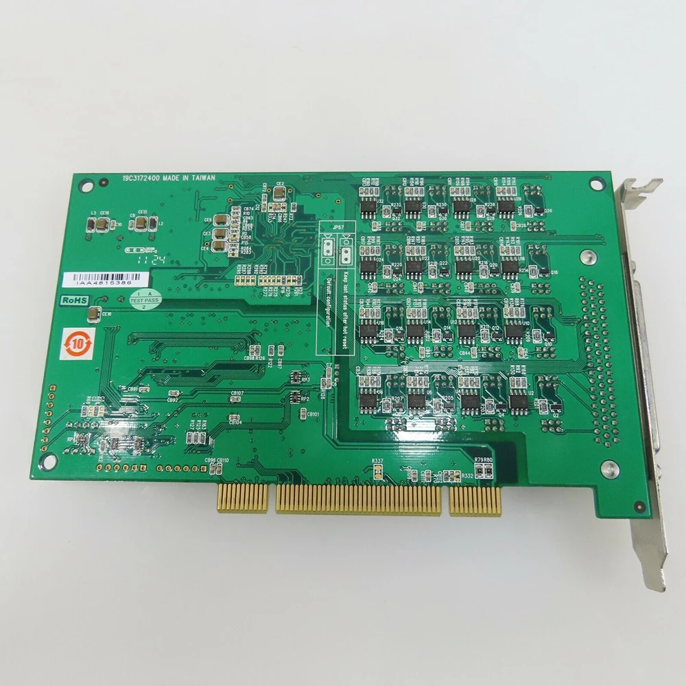 Advantech 데이터 캡처 카드용 PCI-1724U REV.A1, 14 비트, 32 채널 절연 아날로그 출력 카드