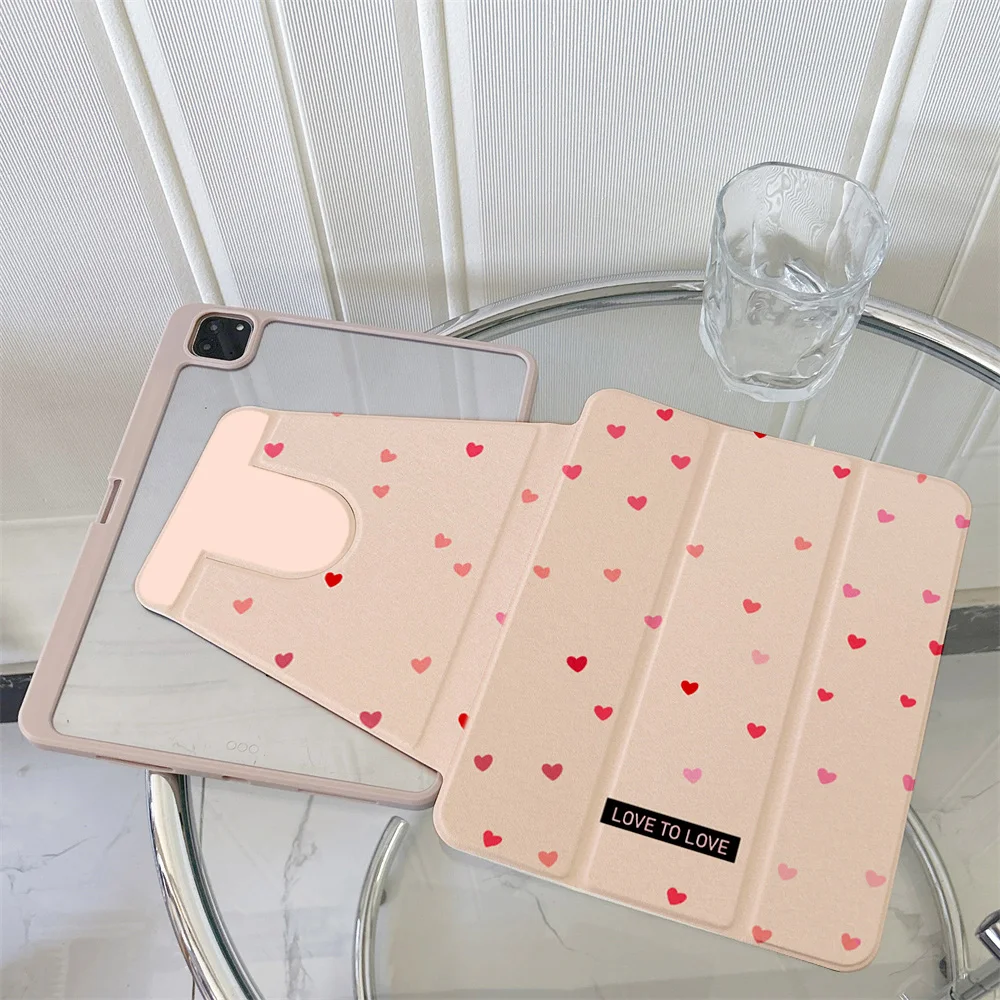 

360 ° Rotating Foldable Case to Easily Protect Your Pad: Compatible with iPad Air 6,Air 5,4,10,2024,air m3/a16 2025