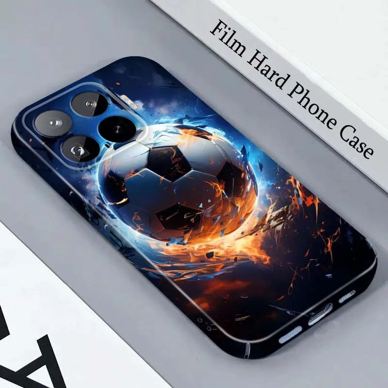 Capa Rígida para Celular Burning Soccer Ball For Honor Play Magic 8 7 6 X9d X9c X9 X8b X8A X8 500 200 X50 X60 Lite GT Pro