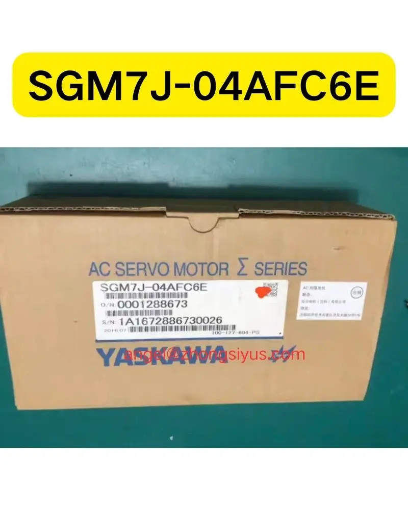 

SGMXJ-04AUA6EC2 Brand New Servo Motor Original Genuine，Fast shipping