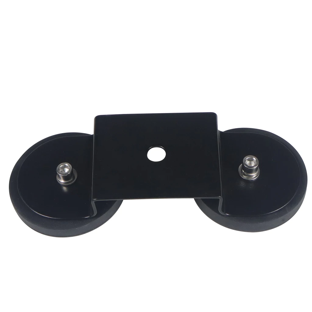 2PCS D66mm D88mm Dual Magnet Basis Gummi Halterung Magnetische Montage M10 Schraube Loch für Kamera Licht Telefon Halter Monitor display – Detail 6