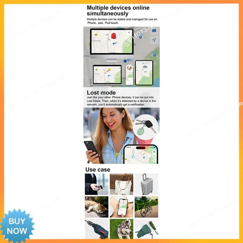 A10R умный анти-потерянный трекер для Ios, умный трекер, сигнализация, мини-тег, ключ, местоположение ребенка, Bluetooth-трекер, Finder, трекер для домашних животных
