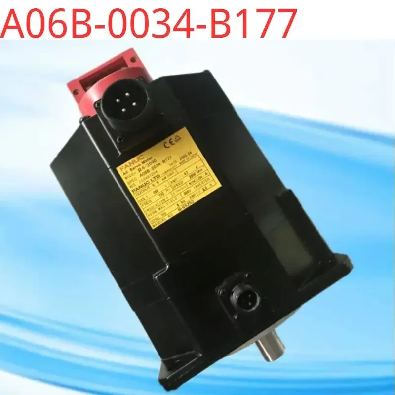 A06B-0034-B177  Second-hand tested ok    servo motorin good Condition