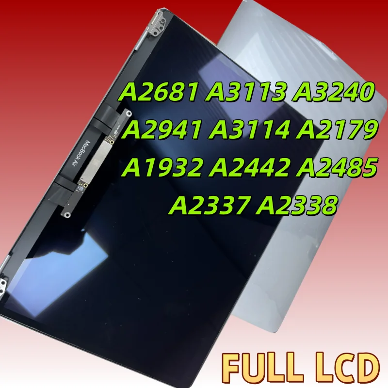 Macbook Retina LCD Screen Display Assembly Compatible with A2442 A2485 A3113 A2941 A3114 A1932 New for A2179 A3240