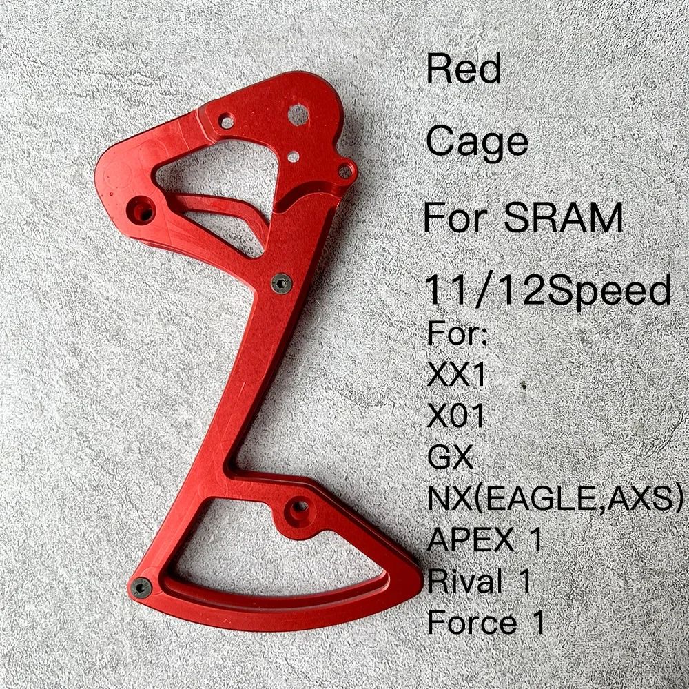 Mtb Road Rear Derailleur Cage Pulley Wheels for SRAM 11/12 Speed Derailleur Oversized Bearing For NX GX X01 XX1 EAGLE AXS image 3
