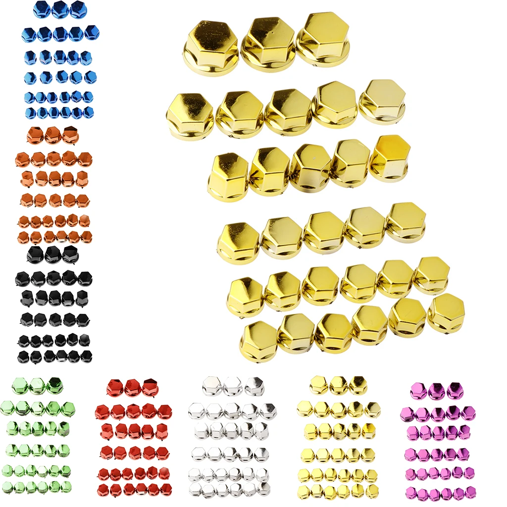 Motorbike Screw Nut Bolt Cap Durable Plastic Cover Set Topper Moulding for Yamaha R1 2000 Accessories Upgrade