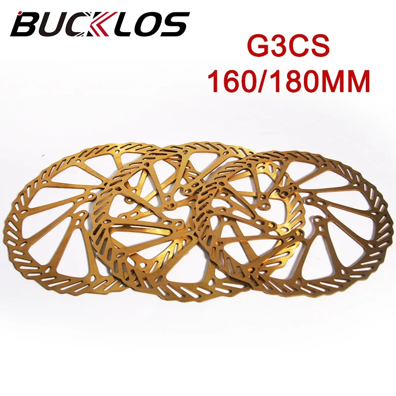 

BUCKLOS 2PC G3 HS1 Bike Disc Brake Rotor 160/180/203mm Bicycle Hydraulic Brake Rotors High Strength MTB Rotor Cycling Parts