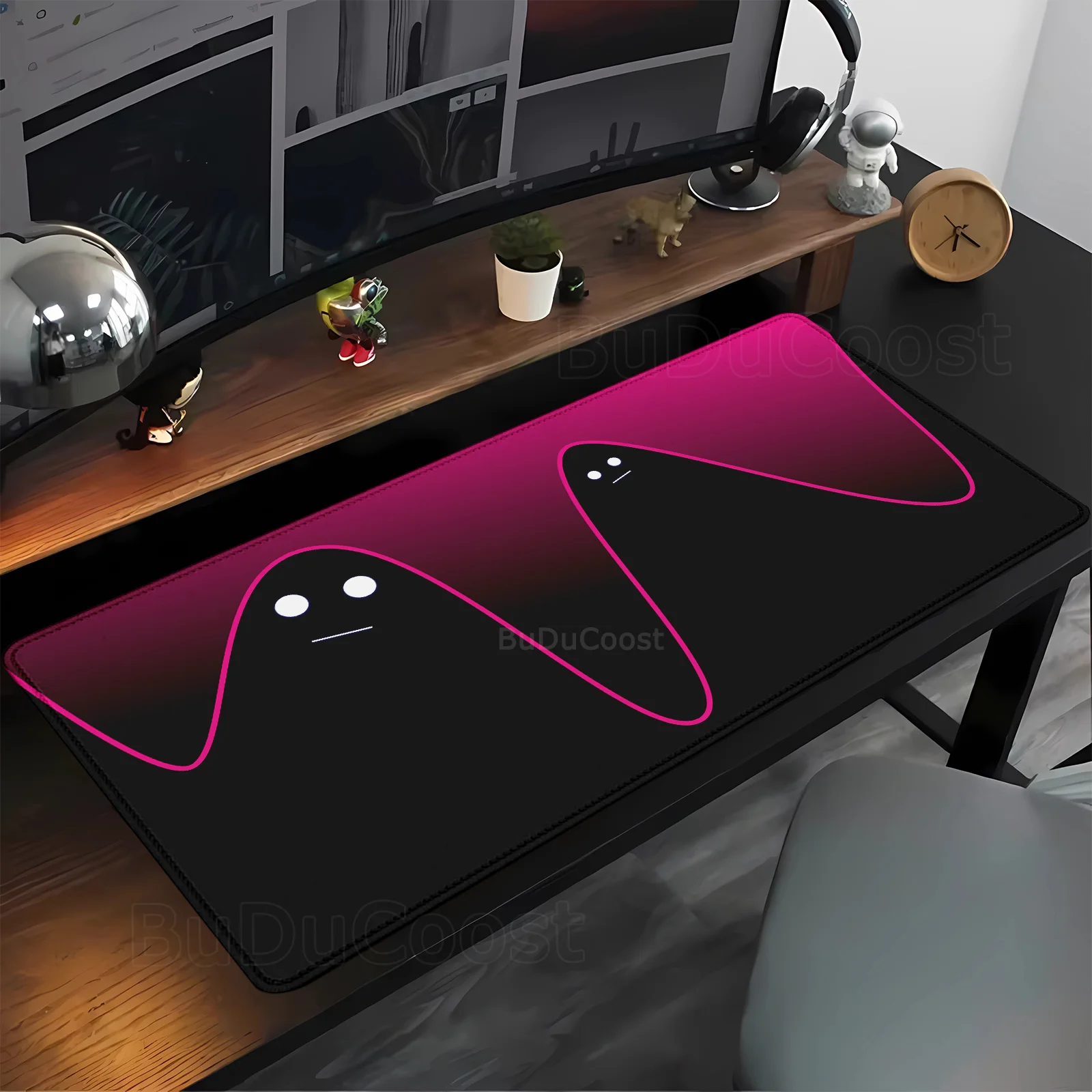 

Ghost Mausepad Desk Mat Gaming Mat Pad on The Table Office Gamer Accessories Keyboard XXL Mouse Pad Gamer Rug Silhouette