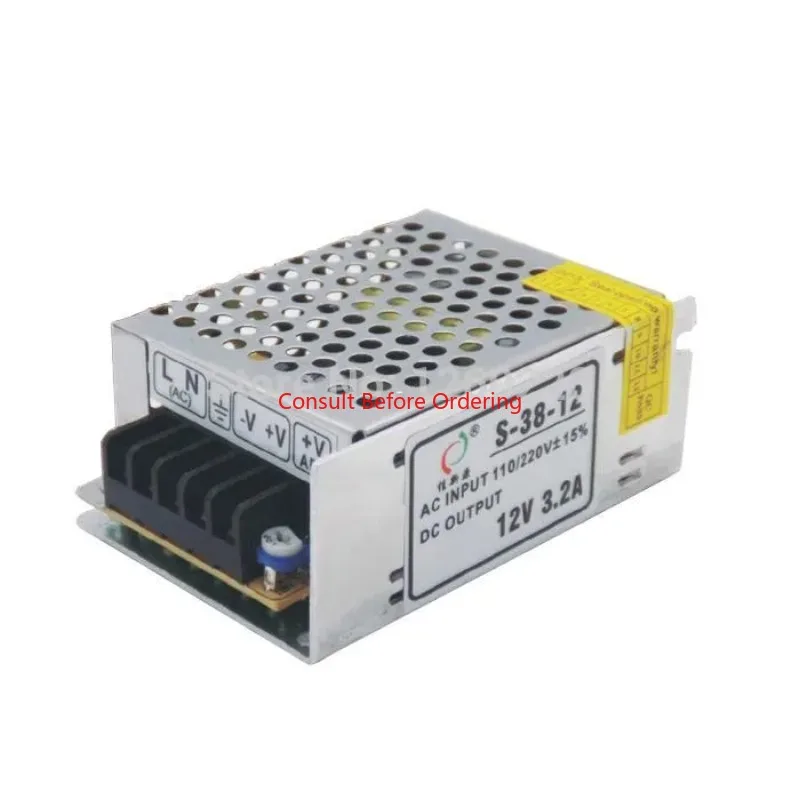 

12v Voltage Regulator 220v Power Supply 3.2A 38W Adapter Indoor Switching Power Supply For Strip Light