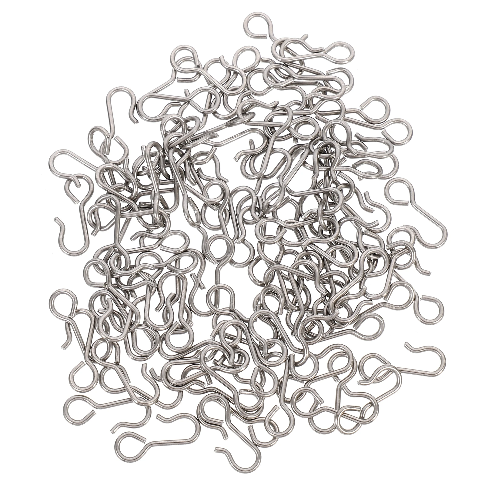 

100pcs Car Cover Hooks For Auto Seat Cushion Fix Heavy Duty Iron Material Durable Resistant Fracture Proof Easy