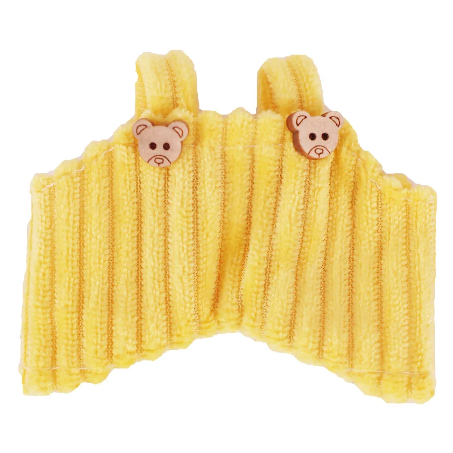 Pop riem broek/bril voor 17cm Labubu pluche pop kleding accessoires schattig meisje speelgoed festival verjaardagscadeau