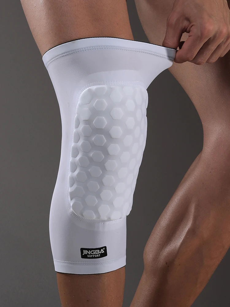 1 Pc Padded Elastic Knee Support Pads Leg Sleeve 4202A