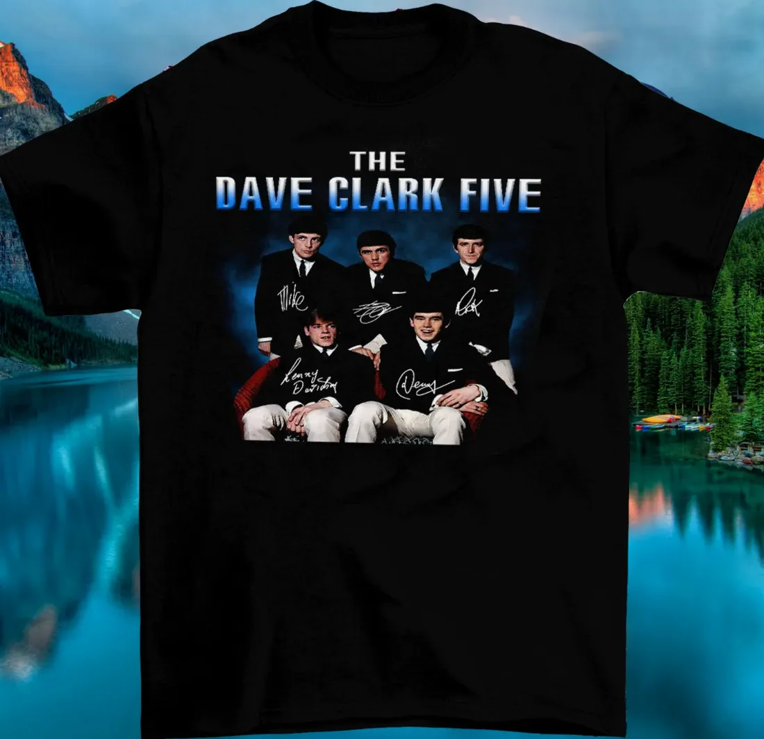 

The Dave Clark Five Signature Member Gift For Fan Black All Size Shirt Unisex clothing