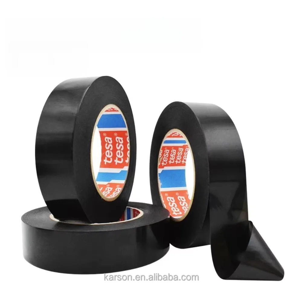 Tesa 62309 Eco-friendly PE film wiring harness tape for automotive wiring bundling, wear-resistant and anti-aging