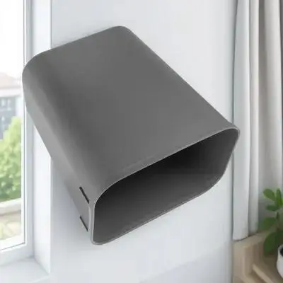 

Компактное мусорное ведро из высококачественного АБС-пластика, простое в использовании, стильное черное, для ванной комнаты, спальни, офиса, для хранения бытовых отходов