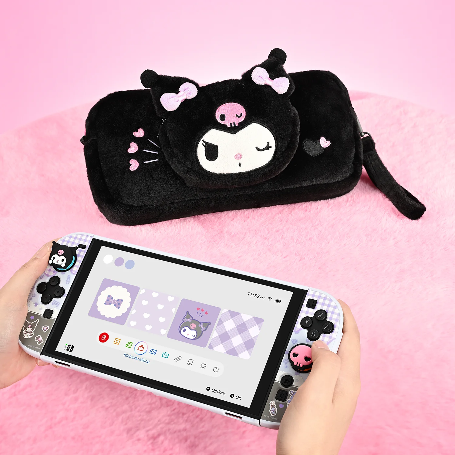 オリジナル Switch2 収納バッグ漫画カスタム クロミ Ns2 保護シェルかわいい女の子アニメ周辺機器
