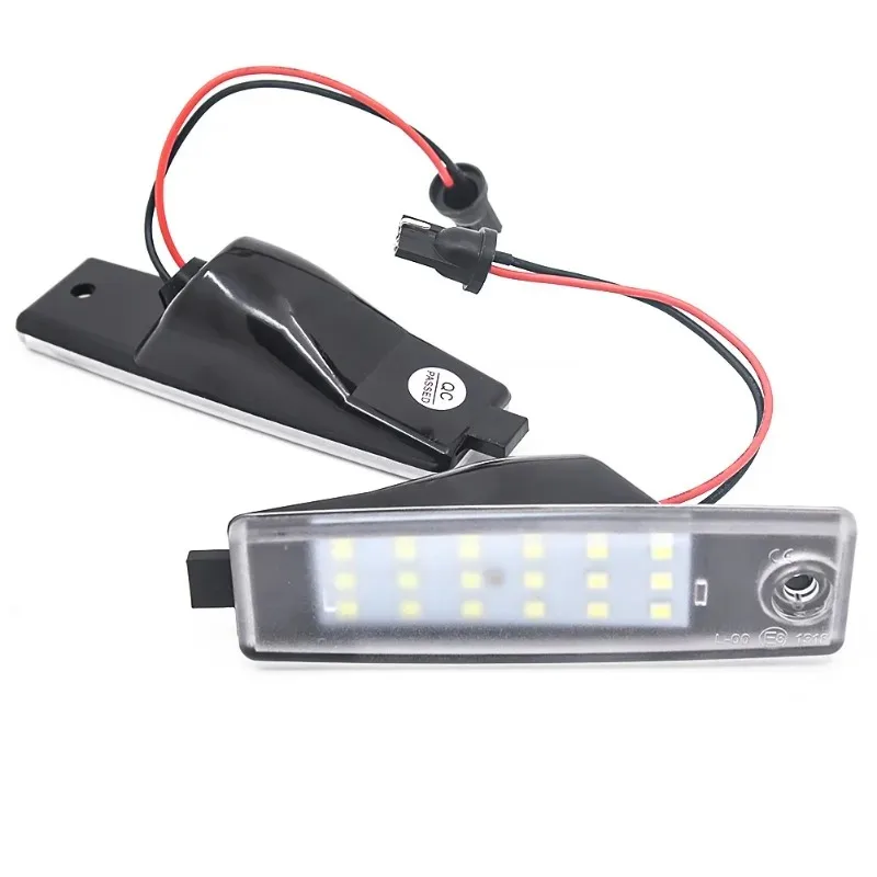 nouveau-2-pieces-feu-de-plaque-d'immatriculation-led-sans-erreur-pour-toyota-harrier-1998-~-2003-bon