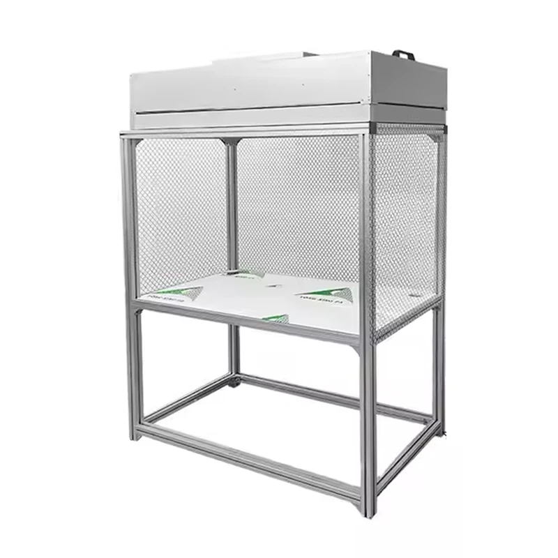 

Anti Dust Working Bench Portable Clean Room Dust Free Room for Phone Refurbish Repair Workbench