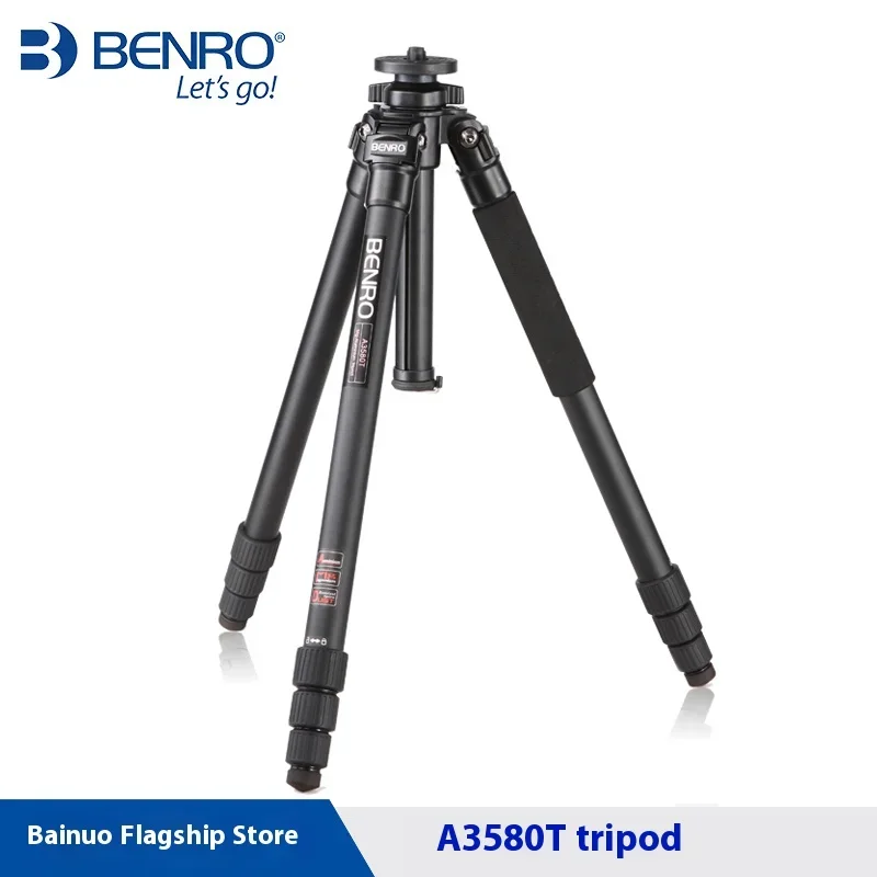 

Профессиональный алюминиевый штатив Benro A3580T с несъемным моноподом для микрокамер DSLR – незаменимый аксессуар для фотосъемки