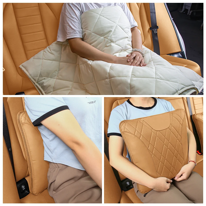 

Высококачественная съемная автомобильная подушка-плед 2-в-1 для Toyota Fortuner, Crown, Tundra, Hiace, Granvia, Tacoma, Sequoia, iA5