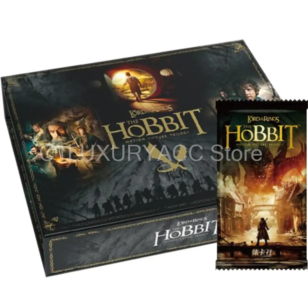 Original The Lord of the Rings Series The Hobbit Card Treasure Box Collection Magic Ring Movie Limited Rare Card Table Toy Gifts