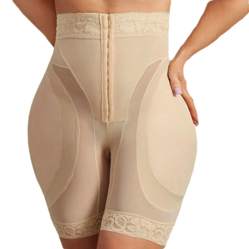 Guudia buckle Hook Control Enhancer Panties Mesh Breathable Tummy Control Hip Dip Smooth Shapewear Panti Butt Lifter High Waist