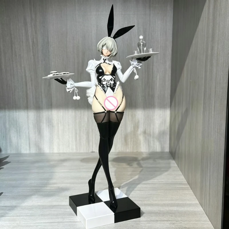 Games/Anime/Peripherals/Dolls Mechanical Era Neil 40CM Bunny Girl Black Silk Suspender Two dimensions Sexy beautiful girl Figure - view 3