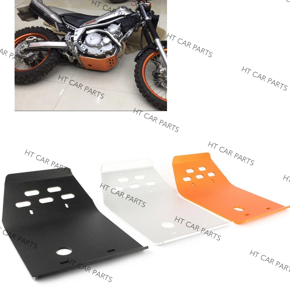 

For Yamaha Serow XT250 Tricker XG250 1PCS DN Black、Yellow、Silver Engine Guard Cover Skid Plate