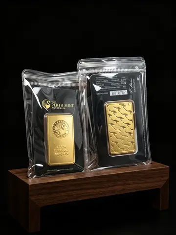 24K Gold Plated Bullion Bar Replica Collectible Ingot 1oz 2.5g 5g 10g 20g 50g 100g with Serial Number Sealed Pack Non-magnetic
