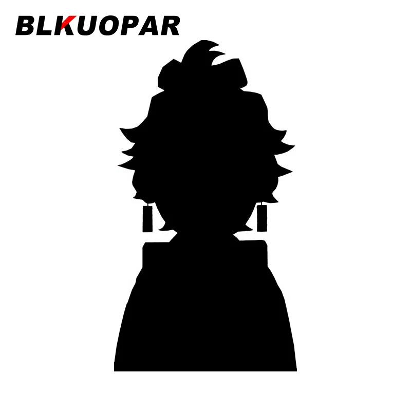 BLKUOPAR Ghost Slaying Blade Car Sticker Personality Waterproof Decoration Fashionable Scratch-Proof Die Cut Car Accessories