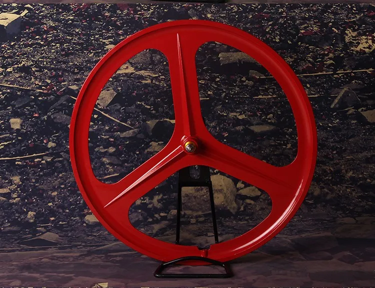 

Dedicated Three-Wheel BMX and Cruisers Bicycle Rim Magnesium Alloy Wheel with Three Knives and Disc Brake System