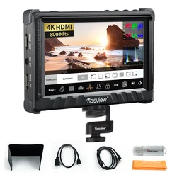 Desview P5II Camera Field Monitor 5.5 Inch 3D LUT DSLR HDMI 1920X1080 800nits Full HD Brightness Monitor Support DC Power Supply