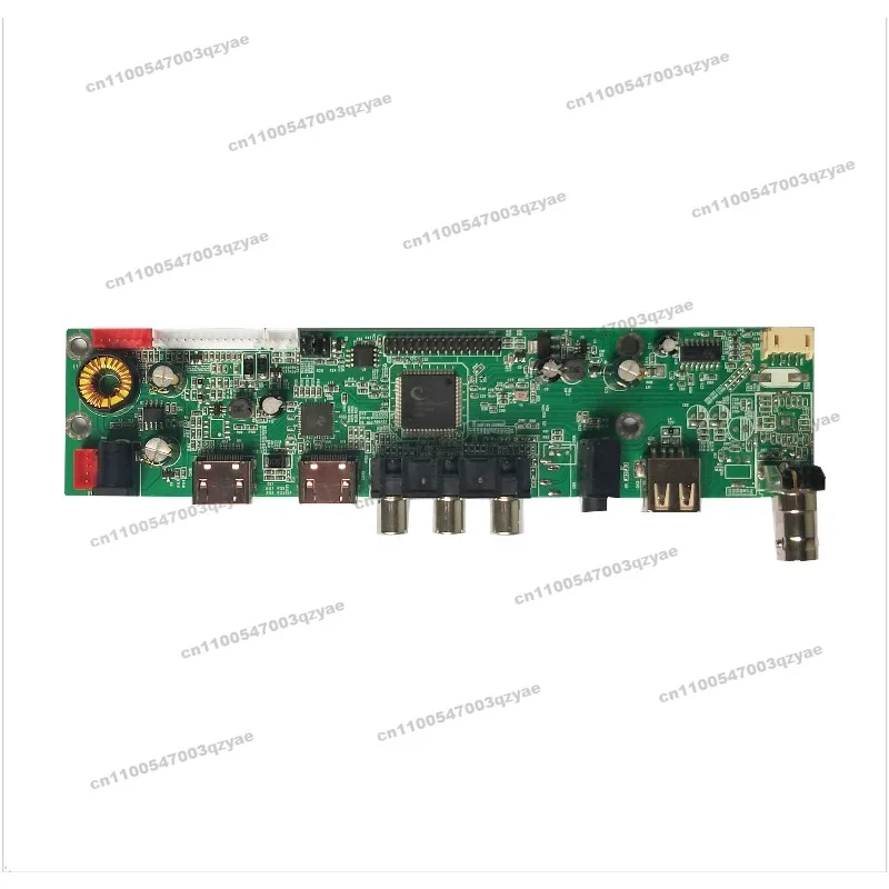 V56 LCD High Definition Driver Board HDMI Input + HDMI Output  2 Channels AV + USB Monitoring Board 1080P