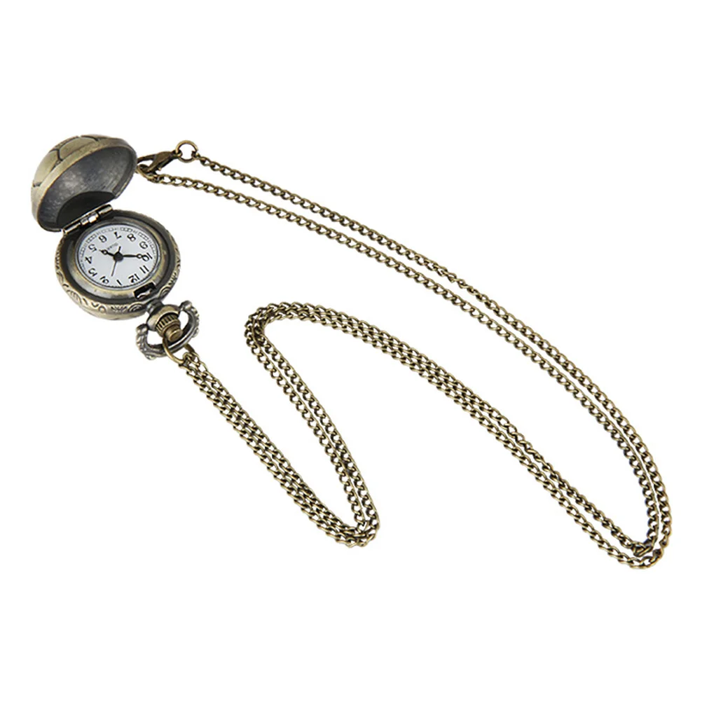 1Pcs Pocket Watch Soccer Shape Design Durable Materials Exquisite Detail Fashion Practical Home Decor Pocket Watch