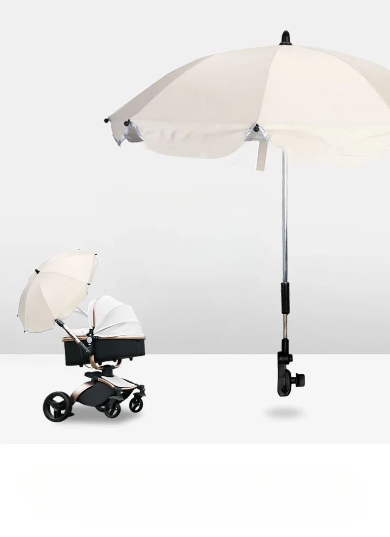 AULON Stroller Parasol Sunscreen Umbrella Accessories Universal Matching Newbell Stroller Universal Baby Boy Accessories