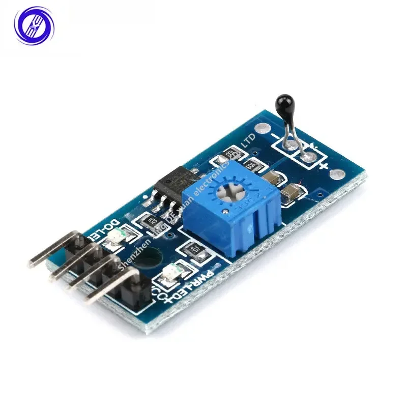 5 pcs new Thermal Temperature Sensor Module Thermistor Switch Sensitivity Adjustable DC 3.3V - 5V