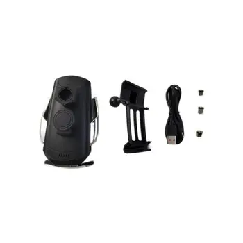 15W rychlonabíjecí bezdrátová nabíječka do auta s držákem telefonu a automatickým upnutím pro Mercedes-Benz C200 260 300 W204, rok výroby 2010-2013 8 nejlepší prodej držák telefonu pro Mercedes-Benz C200 - №3