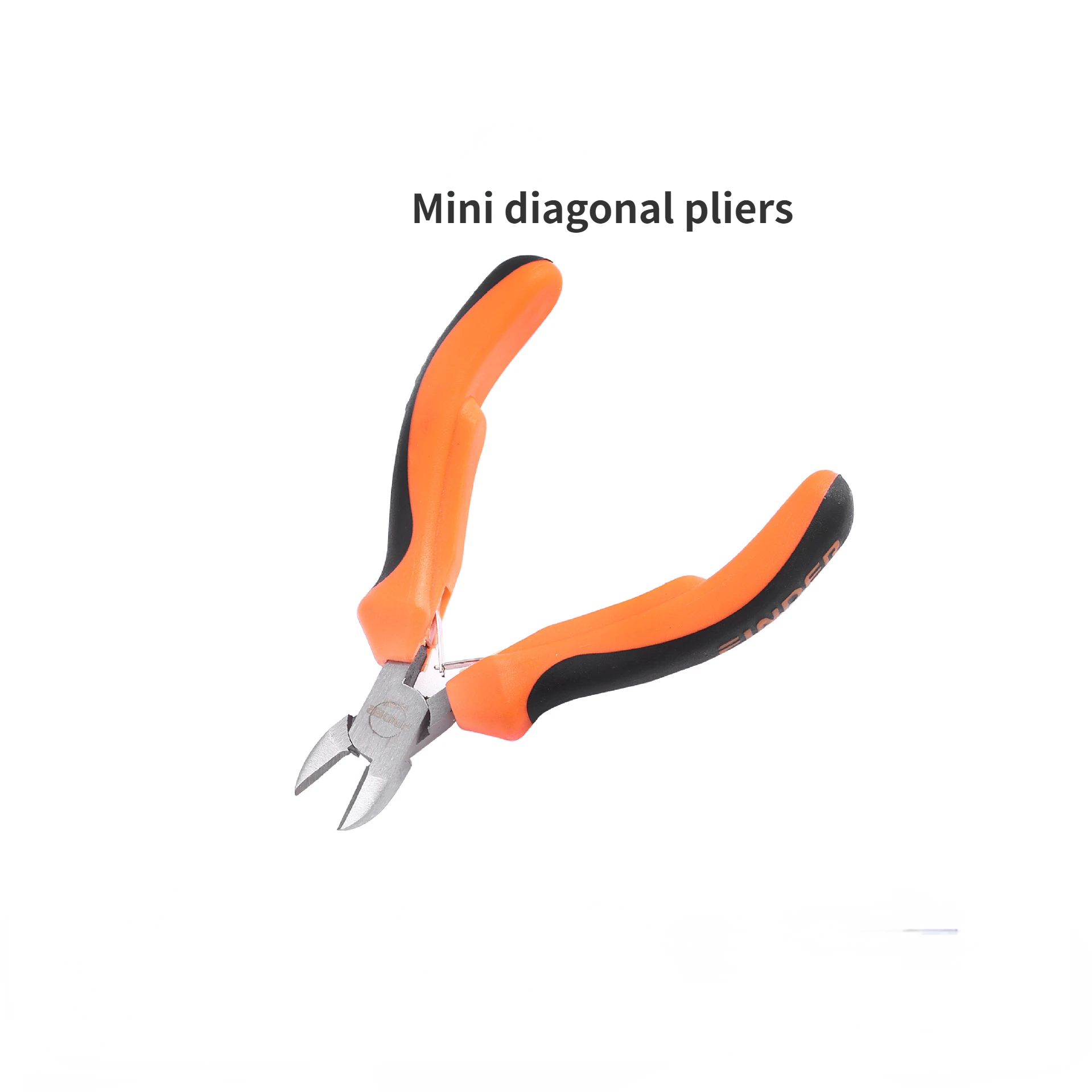 4.5 Inch Jewelry Pliers Mini  Round Nose Cutting Flat Nose Plier Stainless Steel End Cutting Wire Pliers DIY  Making Hand Tools