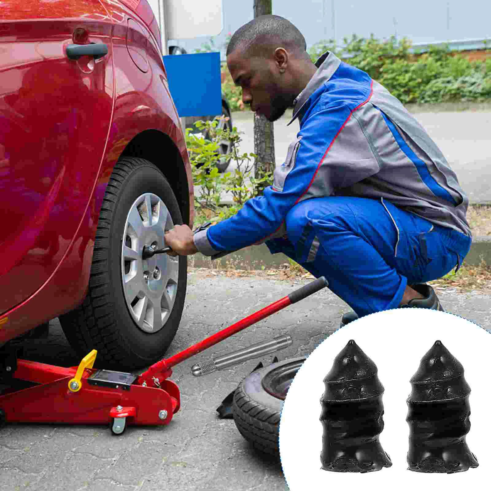 10 Pcs Vacuum Stud Tire Sealant Motorcycle Tires Pedal Anti- Slip Screw Auto Repair Car Supplies