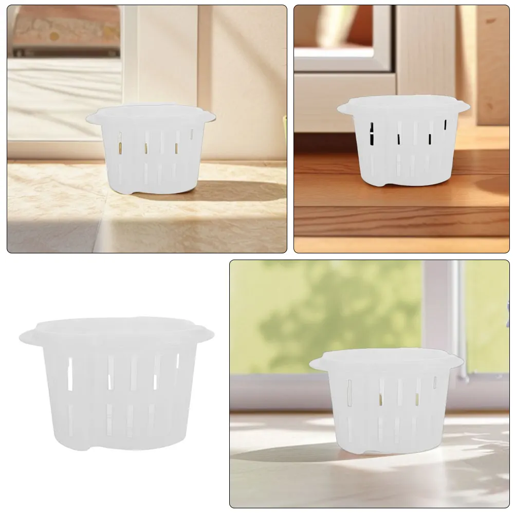 

2pcs Hydroponic Net Cup Pots Plastic Breathable Material Indoor Gardening Home Gardening Office Gardening Flowerpot