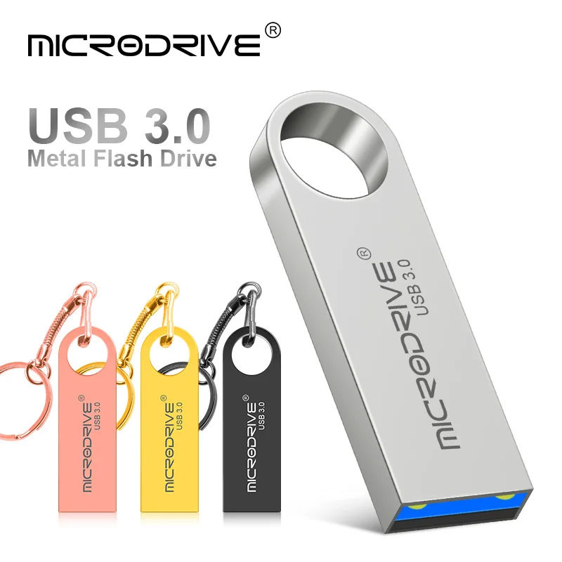 Unidad flash USB 3.0 de 128 GB, 64 GB, 32 GB, 16 GB, disco de memoria de alta velocidad, memoria USB plateada/negra, memoria USB de 64 GB, memoria USB rosa/dorada, portátil
