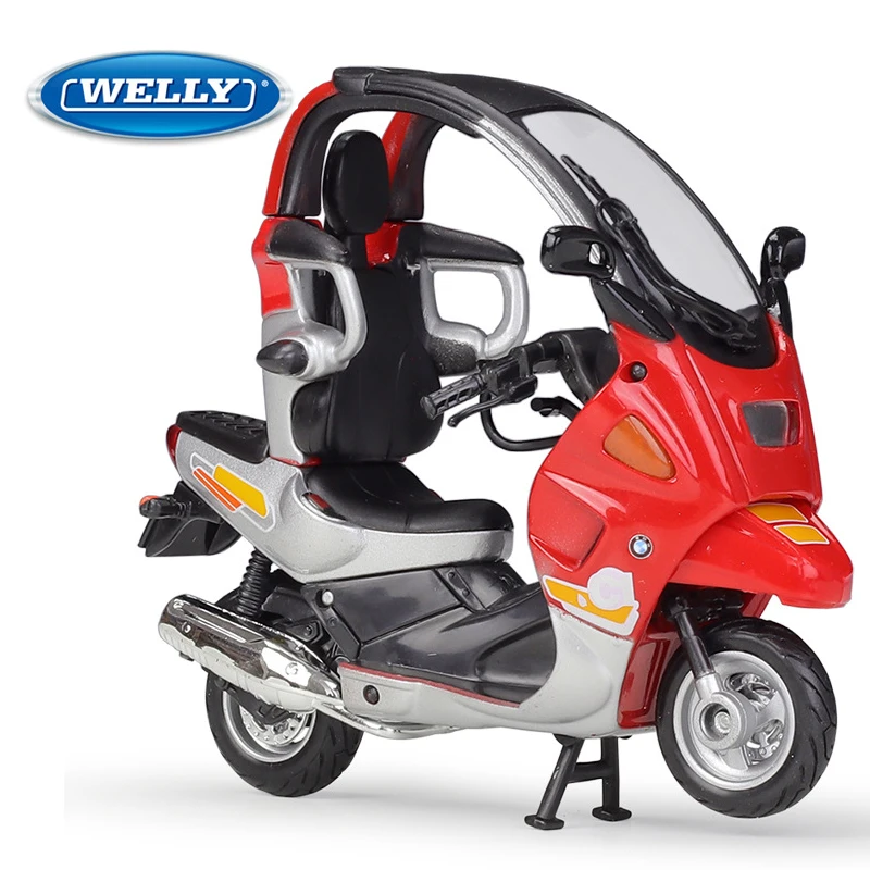 

Welly 1:18 BMW C1 Cabin Scooter Model – Urban Commuter Vehicle