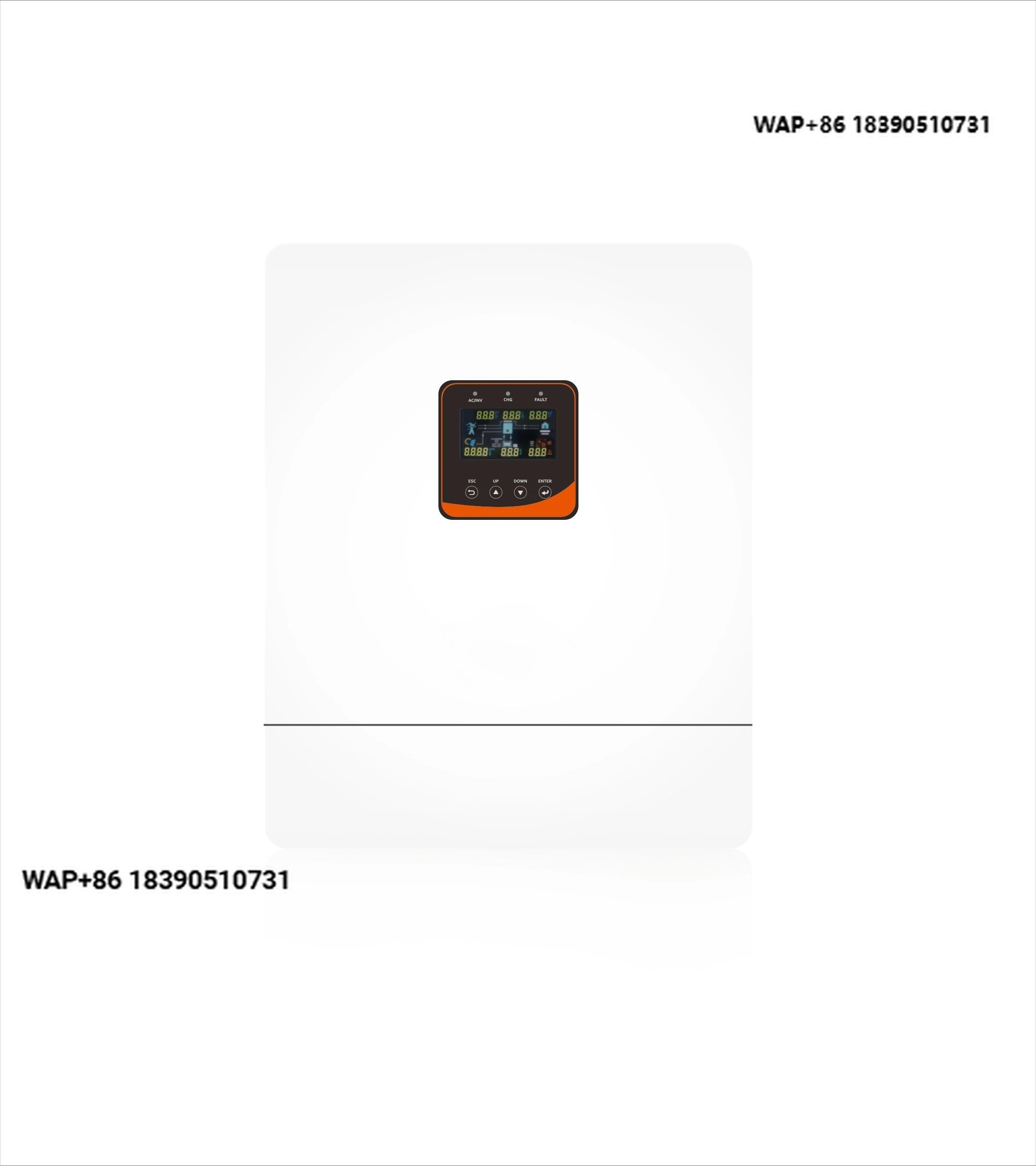 Best 5000W Hybrid Solar Inverter with Battery High Performance 120V/240V Solar Panel Inverter for Power Conversion