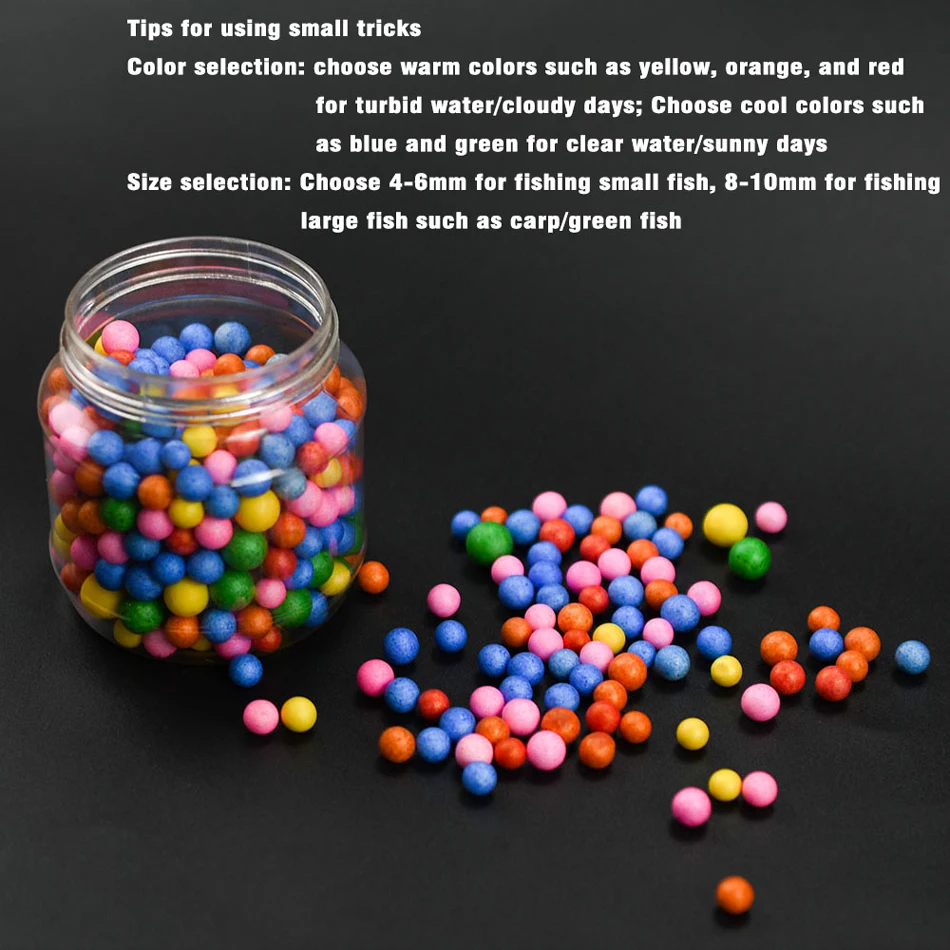 1 Flasche Karpfenangel-Pop-Up-Boilies, schwimmende Köderperlen, verschiedene Farben, attraktiver Geschmack – Detail 5