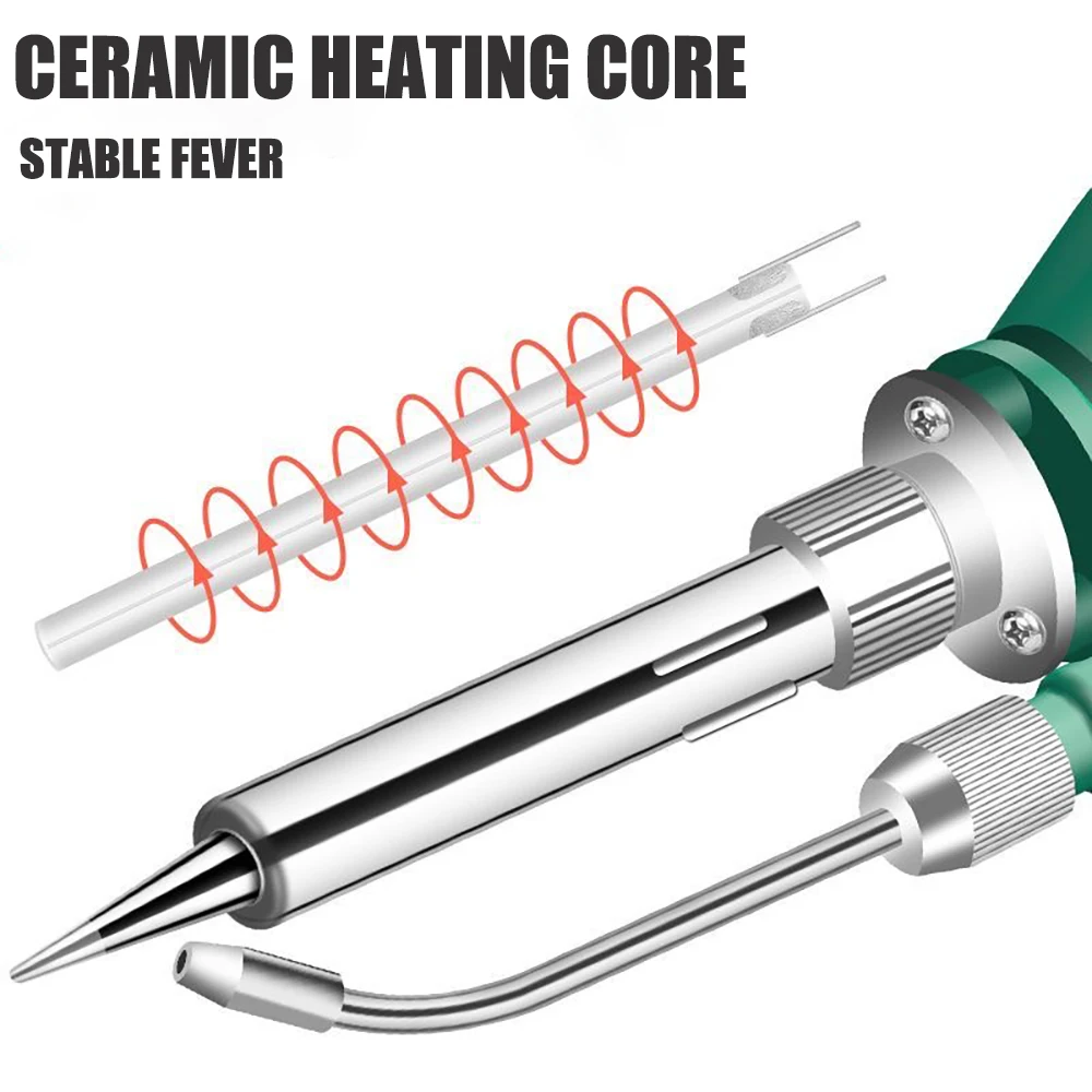 Imagem -05 - Automatic Electric Soldering Iron Tin Gun Aquecimento Interno de Mão Ferramentas de Reparo de Soldagem Automática Enviar Automaticamente